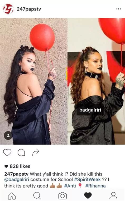 ajiona alexus rihanna|Rihanna responds to lookalike fan who recreates her poses: 'How .